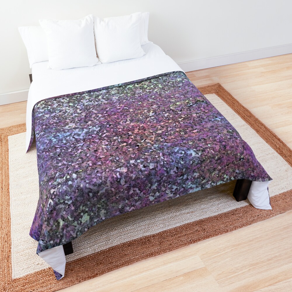 Glitter Sparkle Glam Shiny Print Comforter