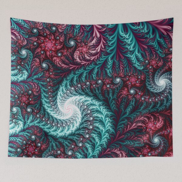 Item preview, Festive Fractal designed and sold by Xander Mensah.