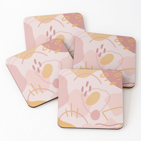 Item preview, Abstract Shapes in Peach designed and sold by GreysPosy.