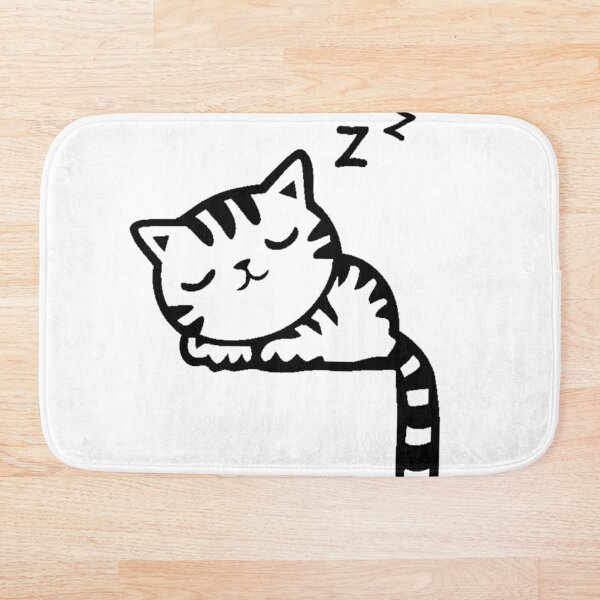 Item preview, lindo gato durmiendo designed and sold by BHZMAGIC.