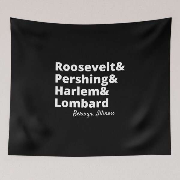 Item preview, Berwyn Border Streets designed and sold by BestMidwest.