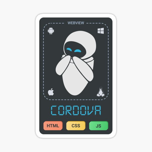 Sweet Apache Cordova Sticker