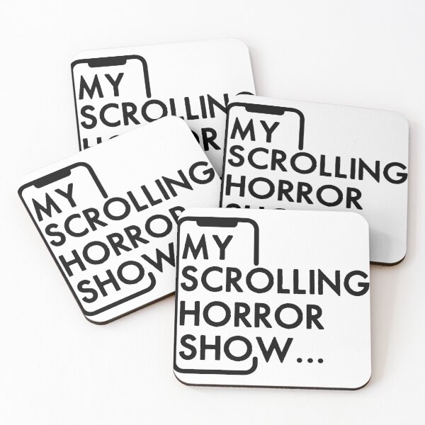 Item preview, My Scrolling Horror Show designed and sold by KarboniteDesign.