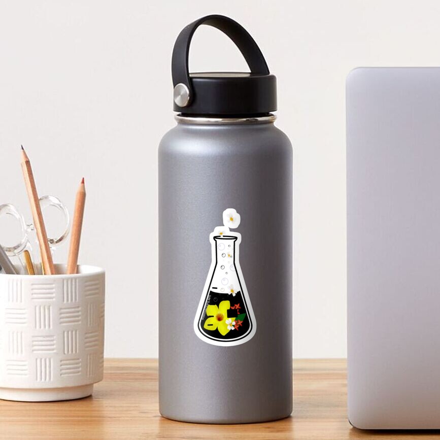 Conical flask Sticker