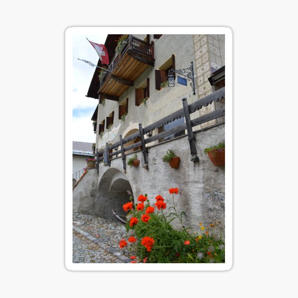 Guarda, Engadine Sticker