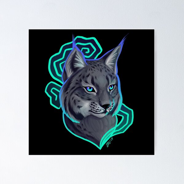 Item preview, Luminous Lynx designed and sold by TheDesignosaur.