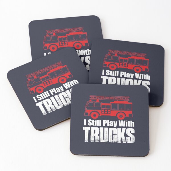 Item preview, I Still Play With Trucks designed and sold by Sabot.