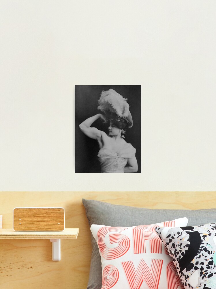 Thumbnail 2 of 3, Photographic Print, Vintage Strongwoman Charmion Flexing - 1897 designed and sold by warishellstore.