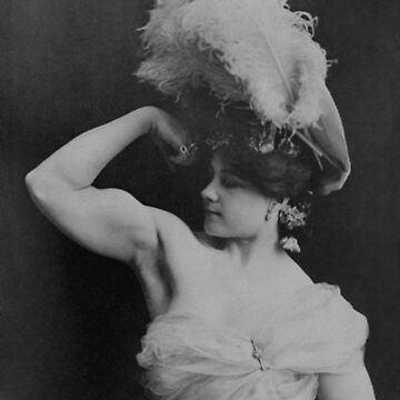 Artwork thumbnail, Vintage Strongwoman Charmion Flexing - 1897 by warishellstore