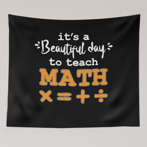 Item preview, Math Teacher designed and sold by 4tomic.