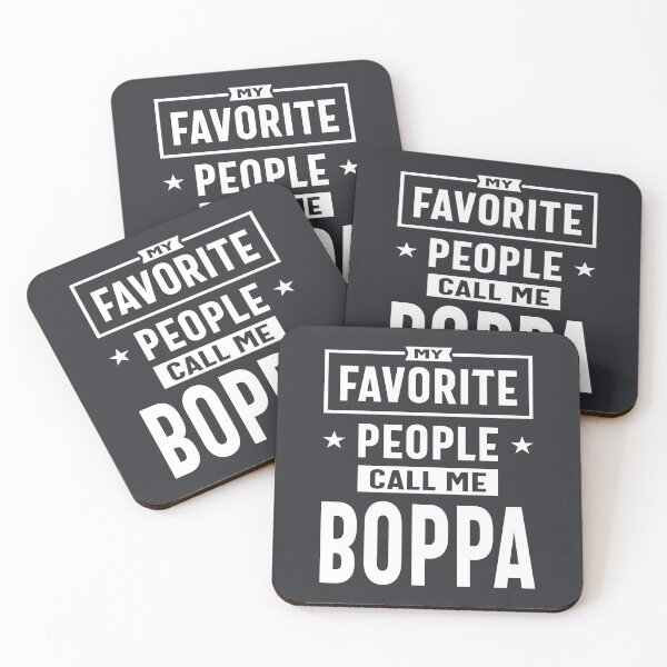 Item preview, Mens Gift My Favorite People Call Me Boppa designed and sold by cidolopez.