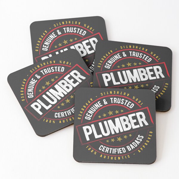 Item preview, Plumbers Trusted Certified Badass Doctor Gift designed and sold by Maljonic.