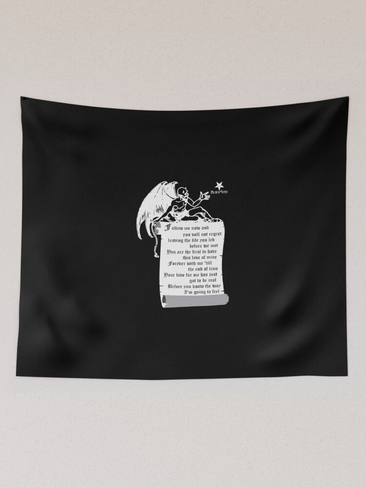 Black discount sabbath tapestry