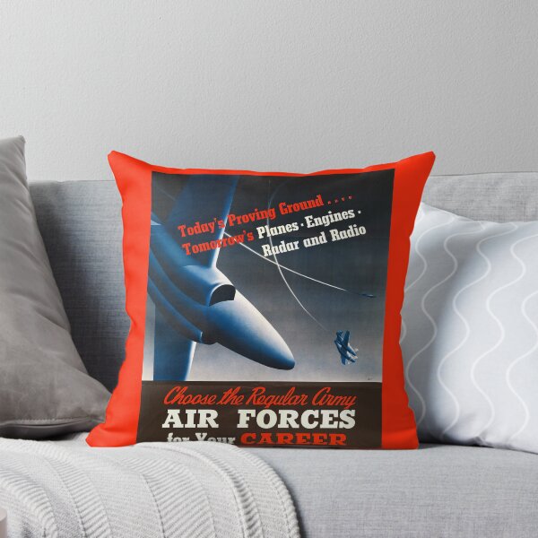 Item preview, Army Air Force Recruiting Enlistment Poster ~ Vintage Jet Fighter ~ 0515 designed and sold by ContrastStudios.
