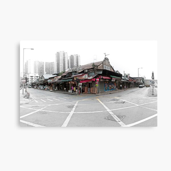 sketch 001 _ fruit market Canvas Print