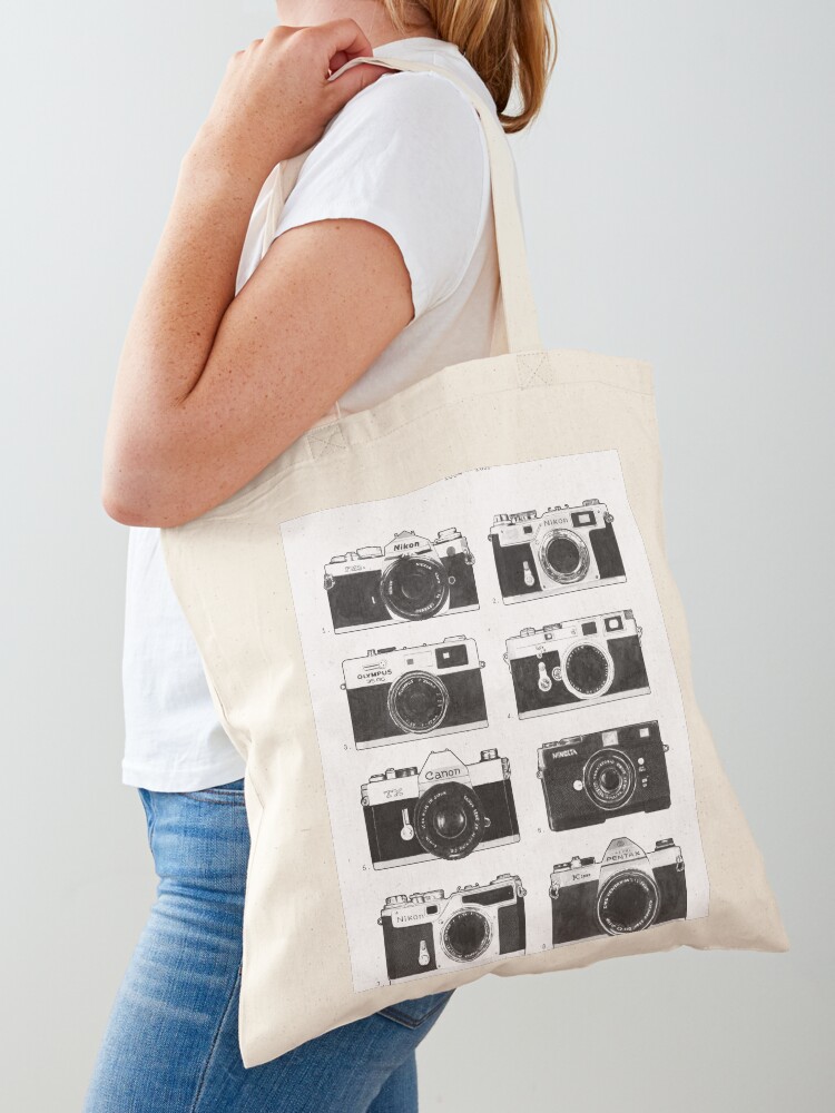 Sac fourre-tout vintage pour appareil photo Kodak, cadeau photographe - France Sac fourre-tout vintage pour appareil photo Kodak, cadeau photographe - France