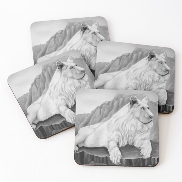 Item preview, Resting White Lion designed and sold by Faye Anastasopoulou.