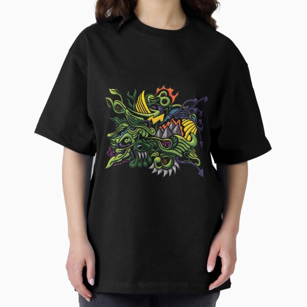 Vine Doodle Oversized T-Shirt