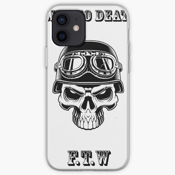 Ride to death Coque souple iPhone