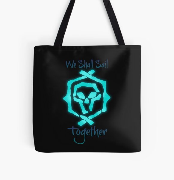 Sea Of Thieves: Athena "We Shall Sail Together" All Over Print Tote Bag