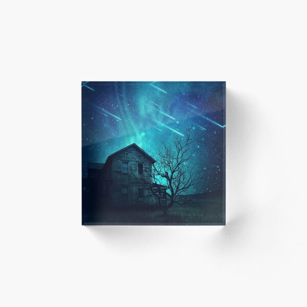 No One Home Acrylic Block