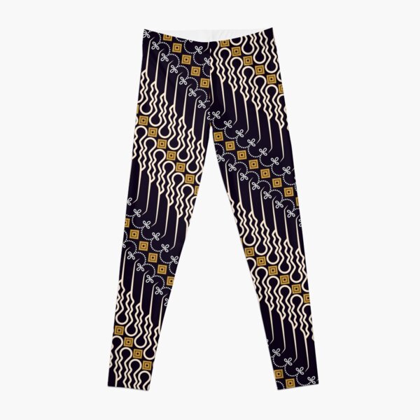 batik parang motif Leggings