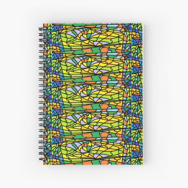 Grassy Nature patterns Spiral Notebook