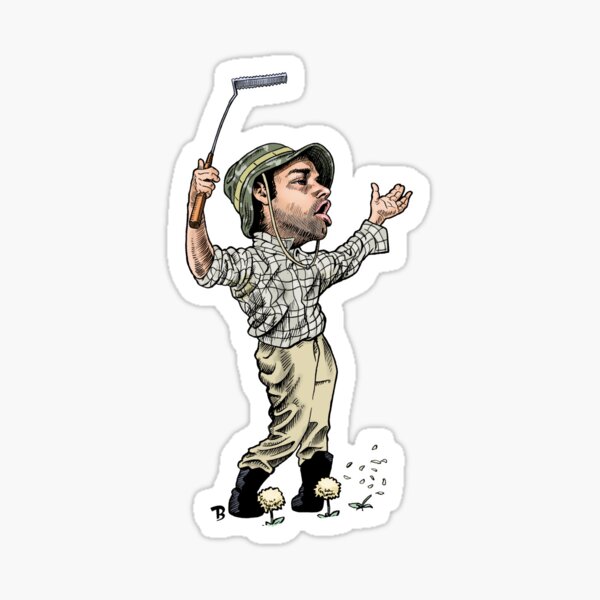 "C'est dans le trou!" Sticker