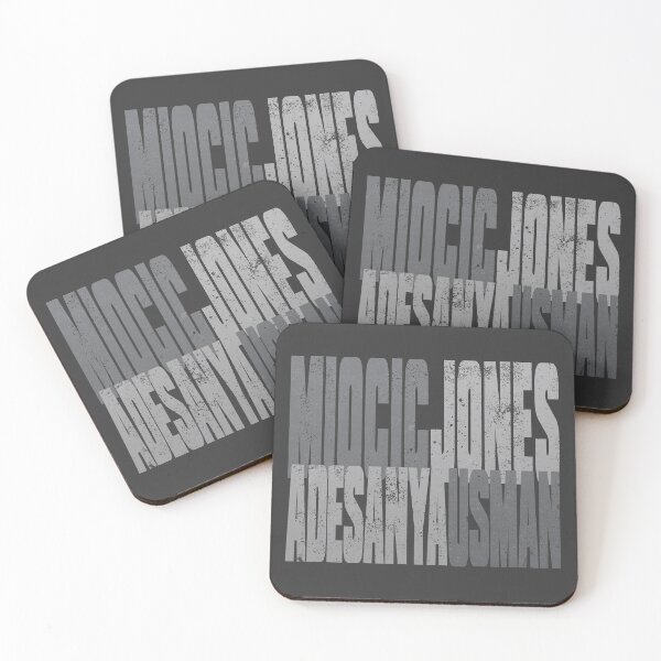 Item preview, UFC champions of 2020 - Miocic, Jones, Adesanya, Usman designed and sold by pricktees.