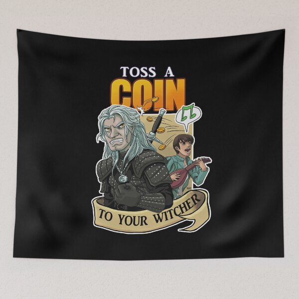 Item preview, Toss a Coin (in) to your Witcher T-Shirt designed and sold by RafaDG.
