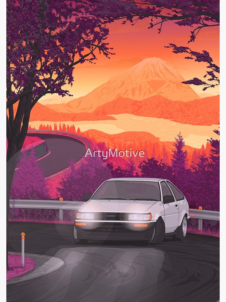AE86 Corolla touge drift (version 2)