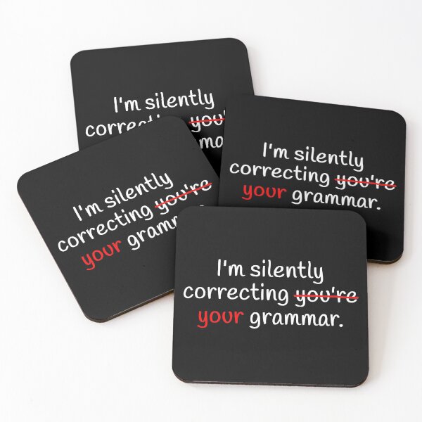Item preview, I'm Silently Correcting Your Grammar designed and sold by Vanover Designs.
