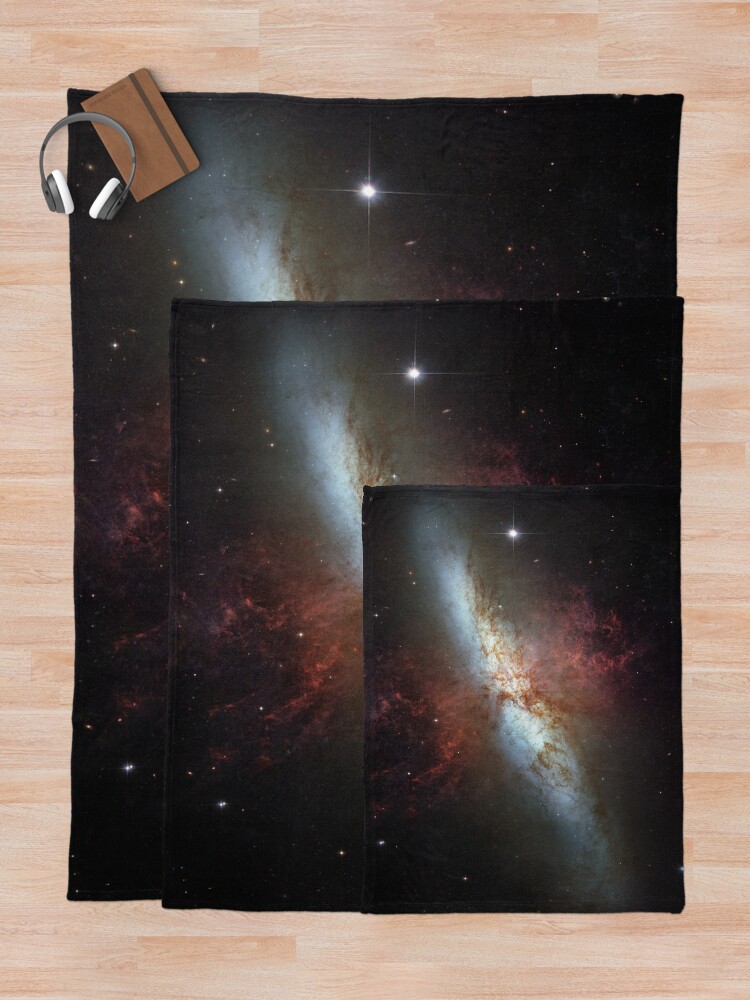 Alternative Ansicht von Messier 82 Fleecedecke