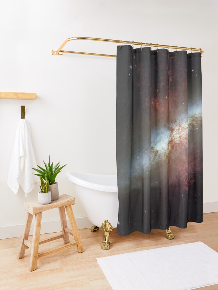 Alternative Ansicht von Messier 82 Duschvorhang