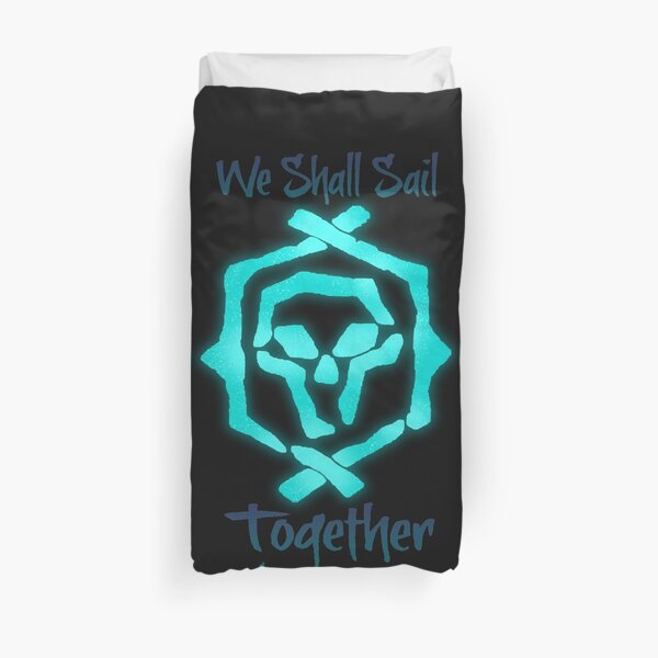 Sea Of Thieves: Athena "We Shall Sail Together" Duvet Cover