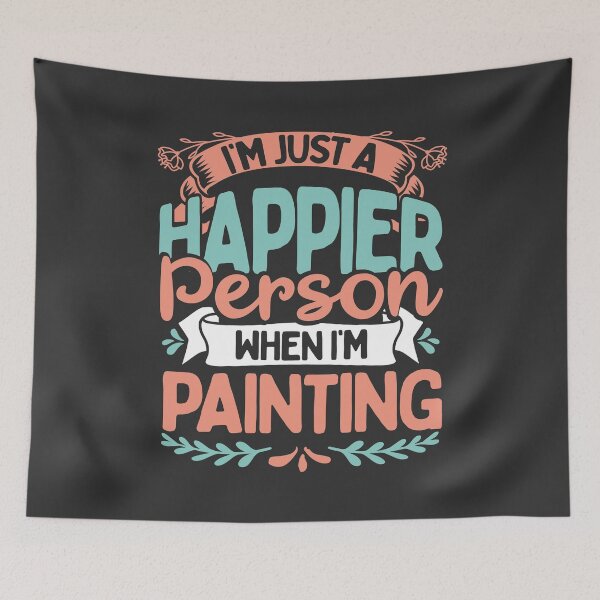 Item preview, Painters Love To Paint Happy When Painting Gift designed and sold by Maljonic.