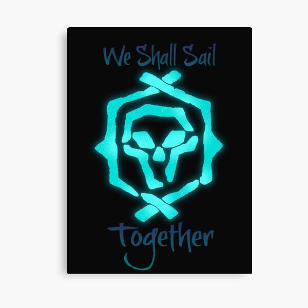 Sea Of Thieves: Athena "We Shall Sail Together" Canvas Print