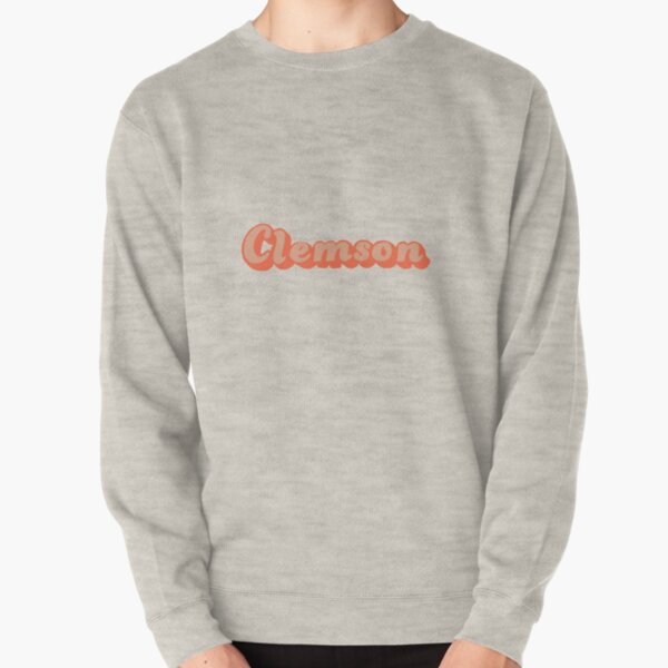 clemson pullover sweatshirt