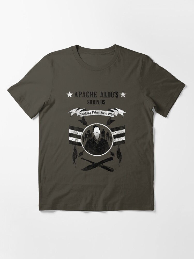 Alternate view of Apache Aldo's Surplus Store- Inglourious Basterds Essential T-Shirt