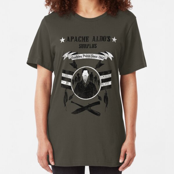 Apache Aldo's Surplus Store- Inglourious Basterds Slim Fit T-Shirt