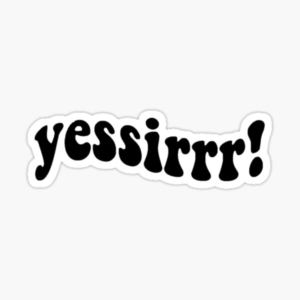 Yessir Sticker by Regensburg Guide for iOS & Android