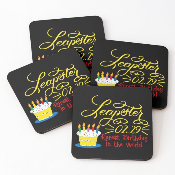 Item preview, Leapster 02.29 Leap Day/Year Birthday The Rarest Birthday Design designed and sold by Gsallicat.