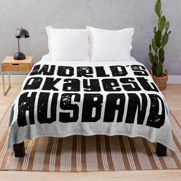Item preview, World's okayest husband designed and sold by TheLemonBox.