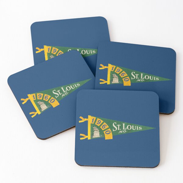 Item preview, Vintage Travel Souvenir Pennant / St. Louis, Mo designed and sold by FuzzyHoney.