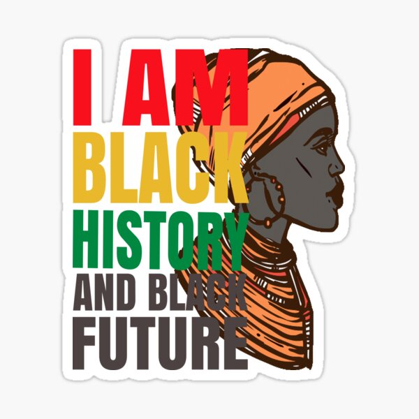Artikel-Vorschau von  Ich bin schwarze Geschichte African American Black Pride African Black Month, designt und verkauft von MagicBoutique.