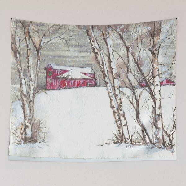 Artikelvorschau, Birken Im Schnee entworfen und verkauft von prettylilpages.