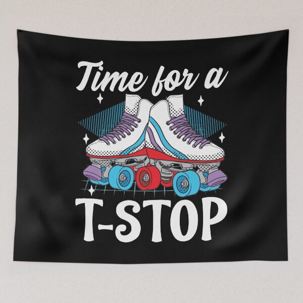 Item preview, Roller Skating T-Stop design designed and sold by phoxydesign.