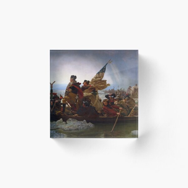 Washington Crossing the Delaware Acrylblock