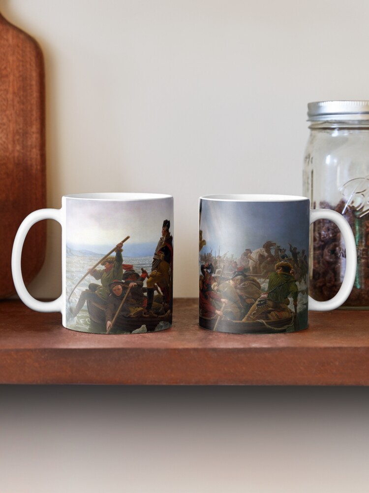 Alternative Ansicht von Washington Crossing the Delaware Tasse