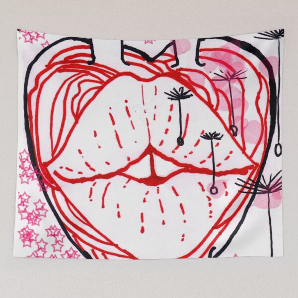 Item preview, The Heart Sows The Seed Of Love designed and sold by hajarsdeco.